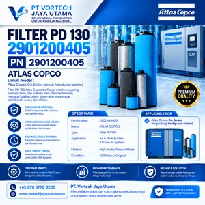 Filter PD 130 PN 2901200405 Atlas Copco Compressed Air Filter Screw Compressor