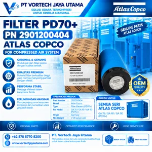 Filter PD70+ PN 2901200404 Atlas Copco Air Compressor Line Filter