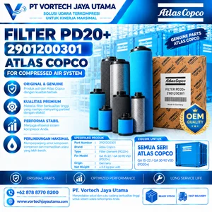 Filter PD20+ 2901200301 Atlas Copco Filter Compressed Air Original/OEM
