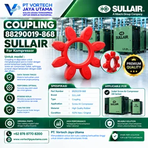 Coupling Sullair PN 88290019-868 Coupling Kompresor Screw Air Compressor
