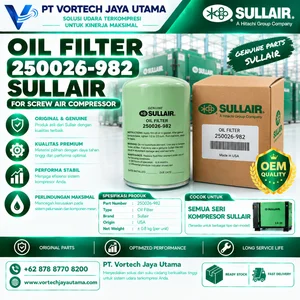 Oil Filter 250026-982 Sullair Filter Oli Kompresor Screw Air Compressor
