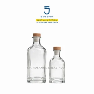 Botol Parfum Kaca Liquor Bottle 500ml 