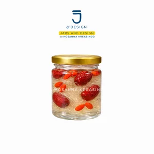 Jar Kaca Bulat 100ml Food Grade
