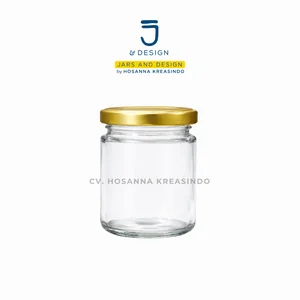 Jar Kaca Bulat 100ml Food Grade