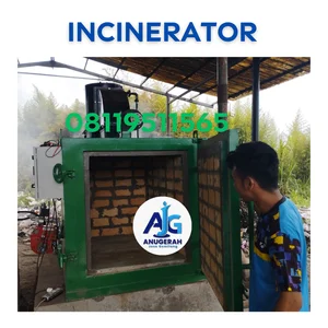 Incinerator Sampah 100kg Mesin Incinerator Pembakar Sampah 100kg – Teknologi Single Chamber