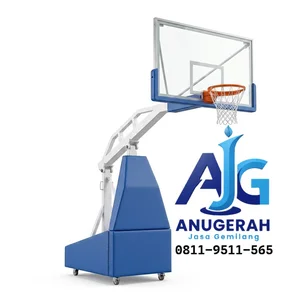 Tiang Basket Hidrolik Portable / Tiang basket Portable Hidrolik naik dan turun