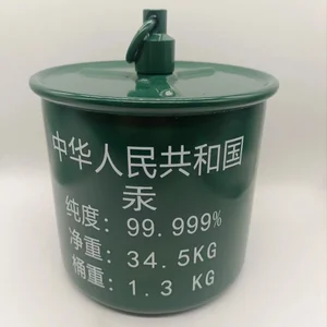 Liquid Mercury China (Merkuri Cair Hg) Kemurnian Tinggi ≥99%