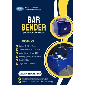Sewa Bar Bender / 06-32 mm / 1-3 Phase / WA 085194548409