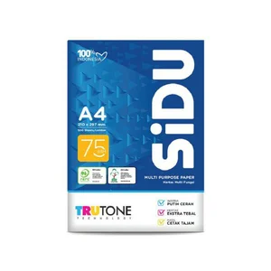 Kertas HVS A4 SIDU 75 GSM