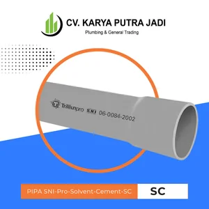 Pipa PVC SNI Pro Solvent Cement SC Perekat Sambungan Pipa Air