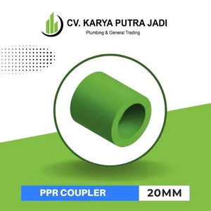 Fitting PPR Coupler Uk 20 mm Kelen Green
