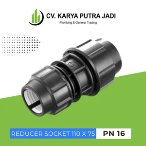 Fitting HDPE Reducer Socket HDPE 110 x 75 mm PN 16