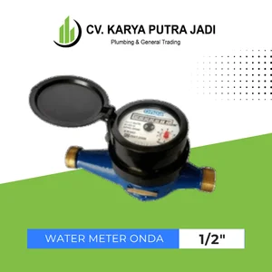 Meteran Air Kuningan ONDA 1/2"