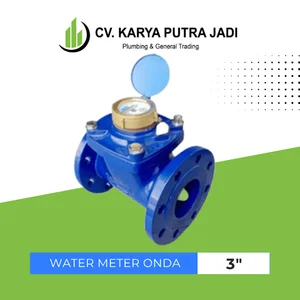 Meteran Air Kuningan ONDA 3" Flange