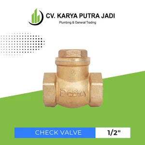 Check Valve Kuningan 1/2″ Inch