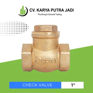 Check Valve Kuningan 1″ Inch
