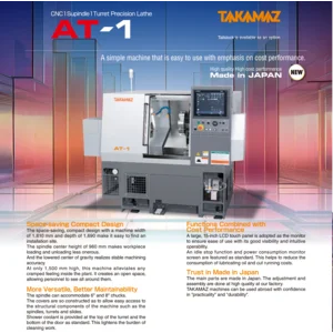 TAKAMAZ AT-1 MESIN BUBUT CNC