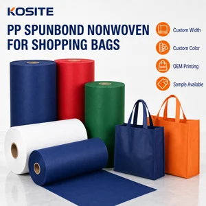Kain PP Spunbond KOSITE Berwarna untuk Produksi Tas Belanja