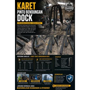 MGE Industrial Dock Gate Rubber Seal