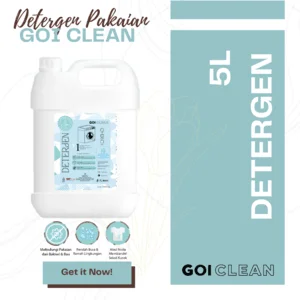 Deterjen Cair dan Deterjen Bubuk GOI CLEAN Kemasan Jerigen 5 Liter