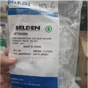 Jack Connector Belden LAN RJ45 konektor optik