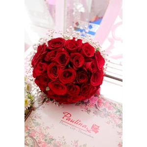 Wedding Bouquet By CV. Paulina Florist