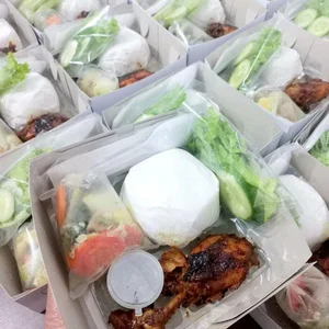 Nasi Kotak Paket Lengkap Komplit Mewah