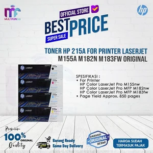 Official Original HP 215a Color Black Printer Toner