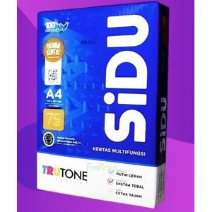 Kertas HVS A4 merk SIDU 70Gsm