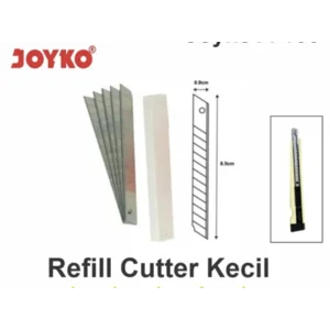 Refill Isi Mata Pisau Cutter Joyko Kecil A-300