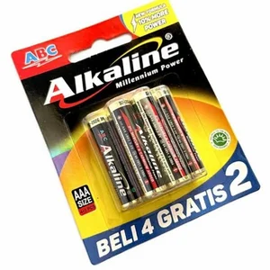 Batu Baterai AAA Alkaline (Isi 6 pcs)