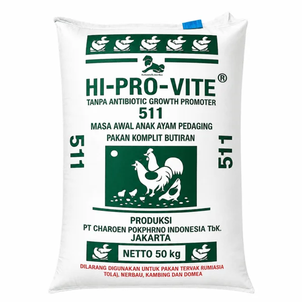 Pakan Ayam HI-PRO-VITE 511 Original