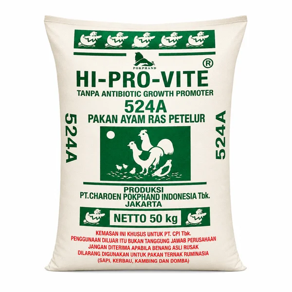 HI-PRO-VITE 524A Pakan Komplit Ayam Petelur Masa Produksi 