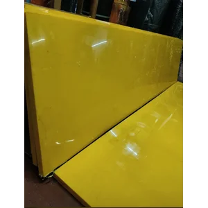 Resin Lembaran Padat Warna Kuning