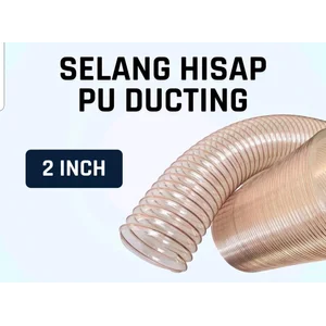 Selang PU Ducting Selang Polyurethane Fleksibel untuk Aplikasi Industri