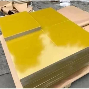 Epoxy Resin Lembaran Fiber Resin Plat As Kuning