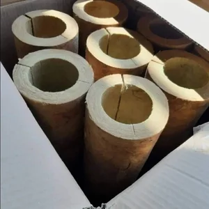 Pipa Insulasi Rockwool 4 Inch Tebal 25 mm Panjang 1 m