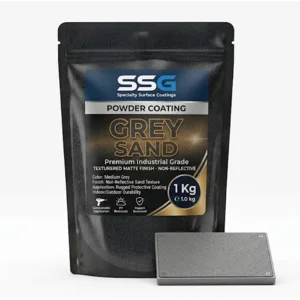SSG Powder Coating Grey Sand 1 Kg