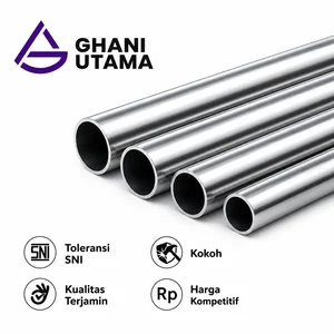 Pipa Stainless Astm A312 Grade TP304/304L Seamless ukuran 1/2" Inch SCH 40S