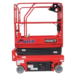 Scissor Lift Manlift HS0407E Tinggi Kerja 5.6 Meter