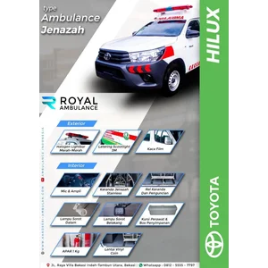  Karoseri Ambulance - MODIFIKASI AMBULANCE HILUX