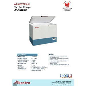 Vaccine Storage AVS -B200 - Alat Kesehatan Lainnya