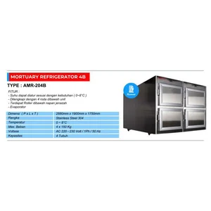 Mortuary Refrigerator 4B - KAntong Jenazah