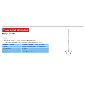 Tiang Infus - Tiang Infus Stainless