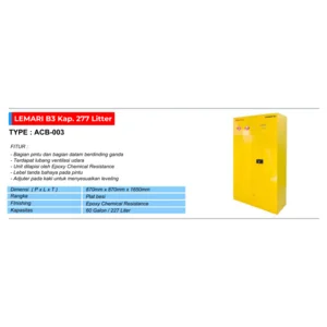 Lemari B3 Kap.277 Litter (Flammable Cabinet)  Peralatan Medis Lainnya