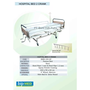 2 Crank Patient Bed