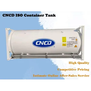 Tangki bertekanan 20 kaki Kontainer Tangki CO₂ Cair ISO untuk Pengangkutan