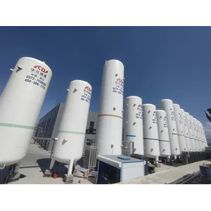 Tangki Cryogenic LO2 Vertikal untuk Suplai Oksigen Sentral Rumah Sakit
