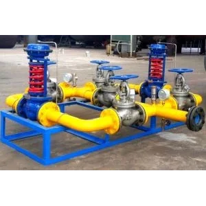 Regulator Tekanan Gas Alam Berangka Skid dalam Kategori 