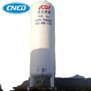 Tangki Cryogenic Dua Lapis 5 m3 21.6 bar Penyimpanan CO2 Cair untuk Es Kering